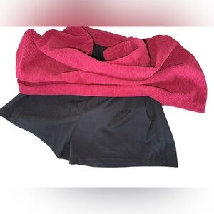 HALARA Corduroy Burgundy Skort